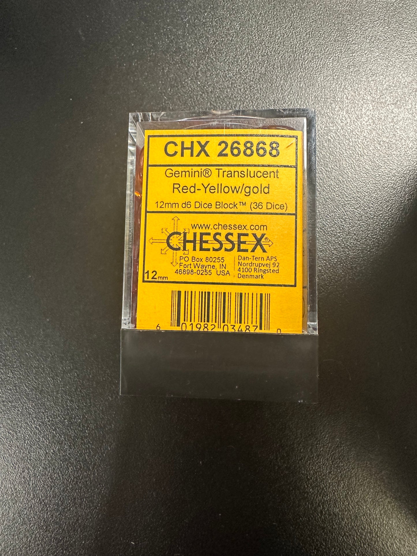 Chessex Dice - 12 mm, assorted colors