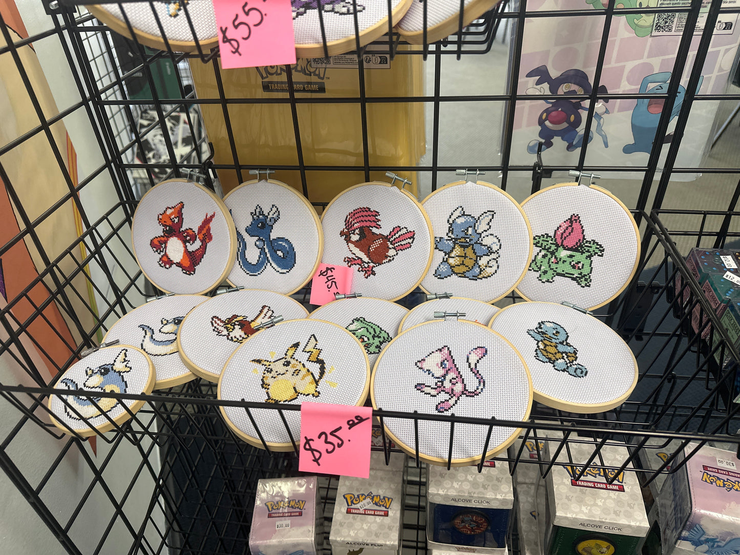 Pokémon Cross Stitch