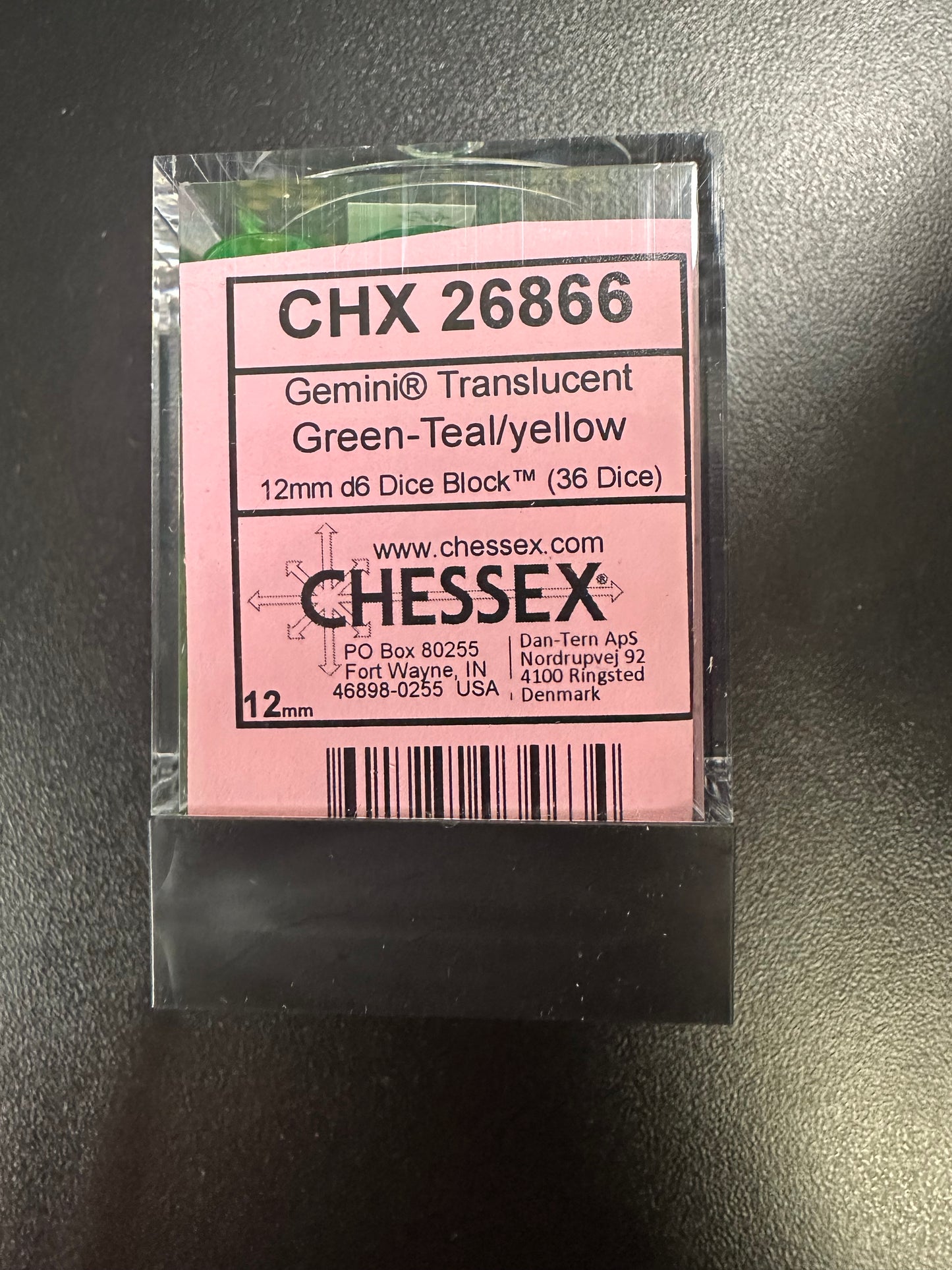 Chessex Dice - 12 mm, assorted colors