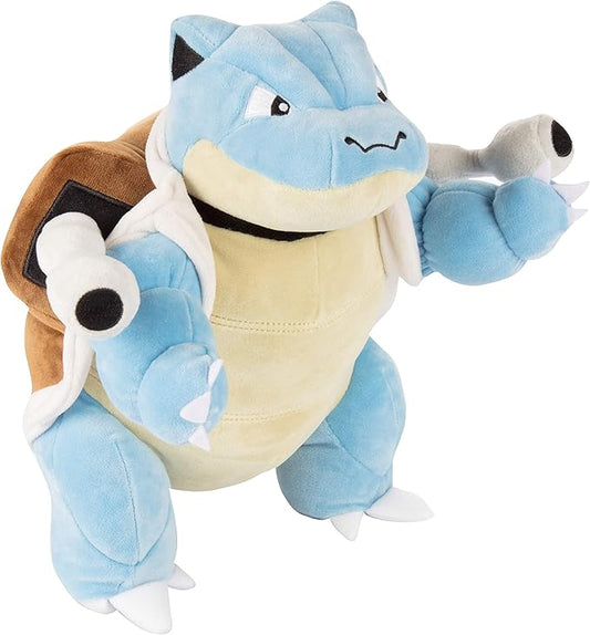 Pokemon 12" Blastoise Large Plush - Squirtle Evolution Figure