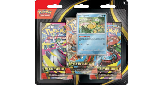 Mega Evolution Base Set 3-Pack Blister