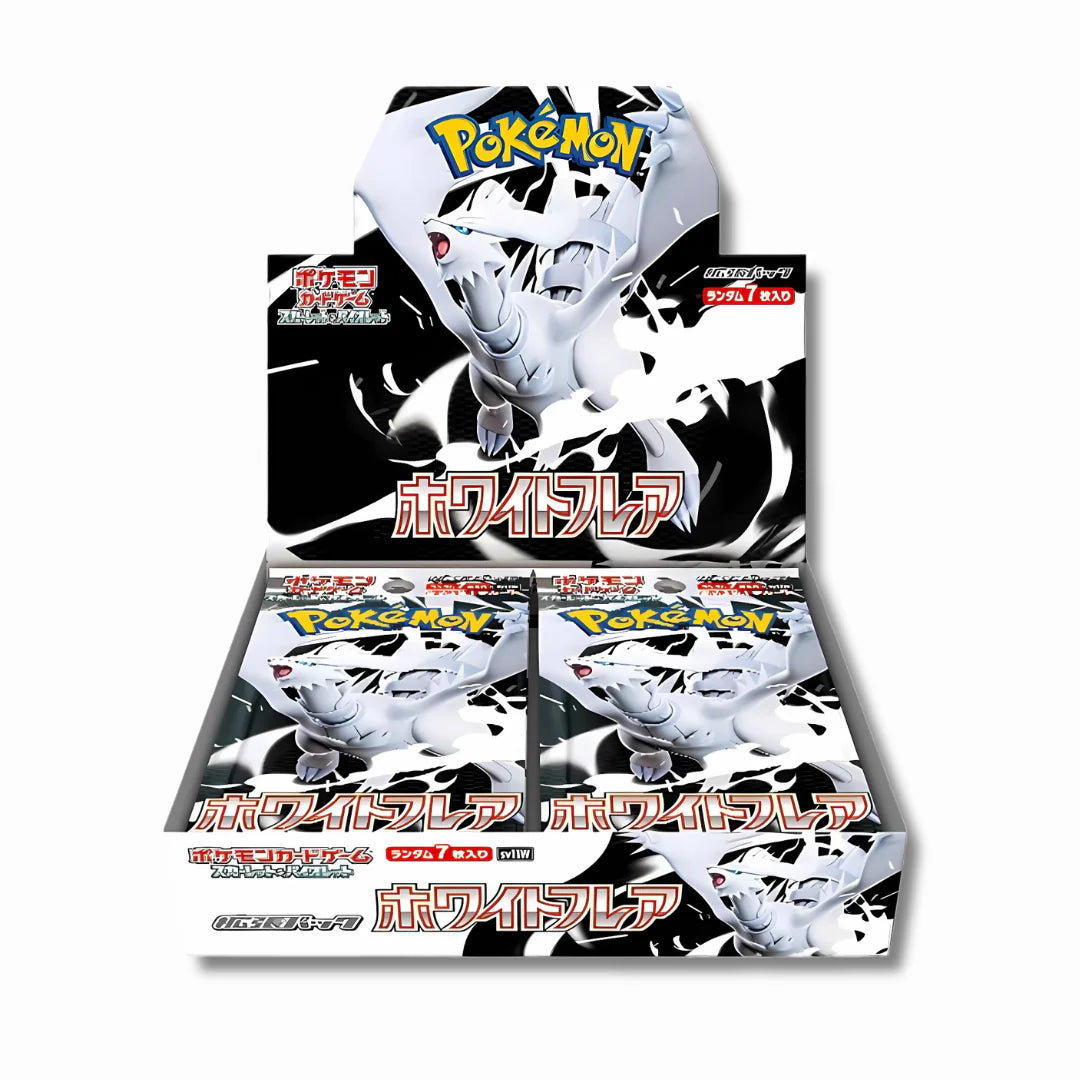 Japanese Black Bolt/White Flare Booster Box