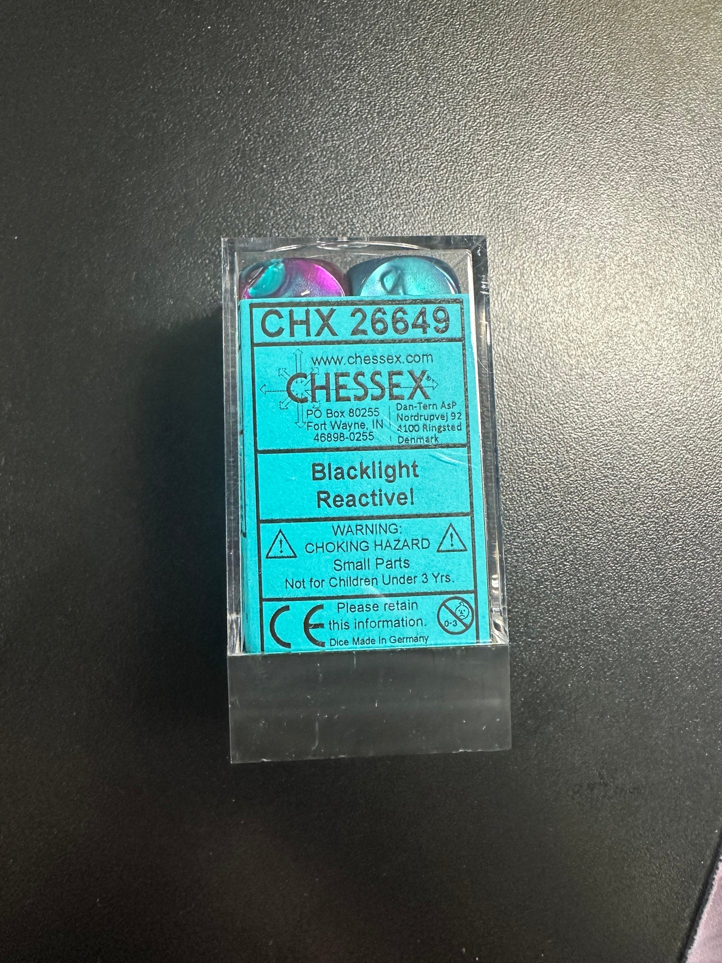 Chessex Dice - 16 mm, assorted colors