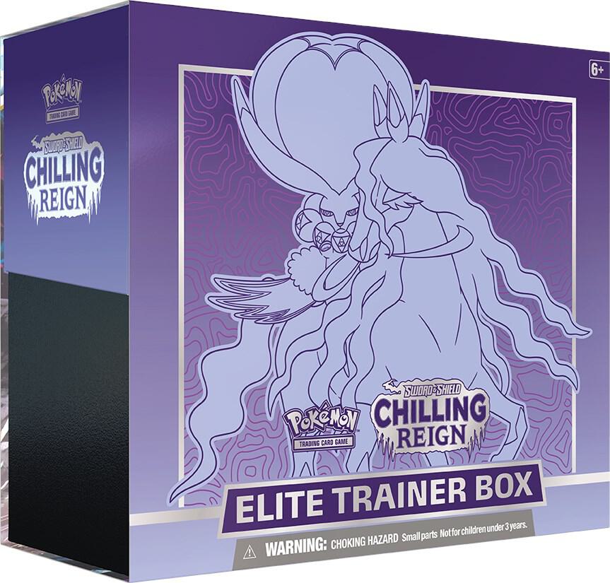 Sword & Shield Chilling Reign Elite Trainer Box - Shadow Rider Calyex