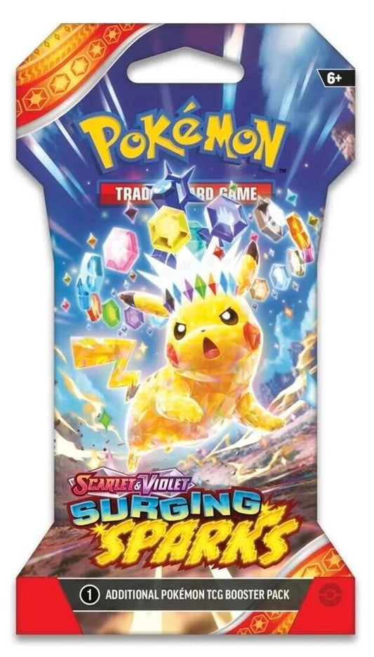 Scarlet and Violet Surging Sparks Sleeved Booster