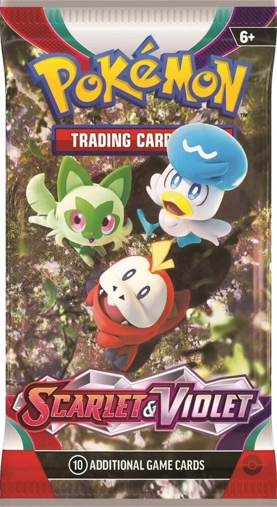 Scarlet and Violet Base Set Checklane Blister Pack