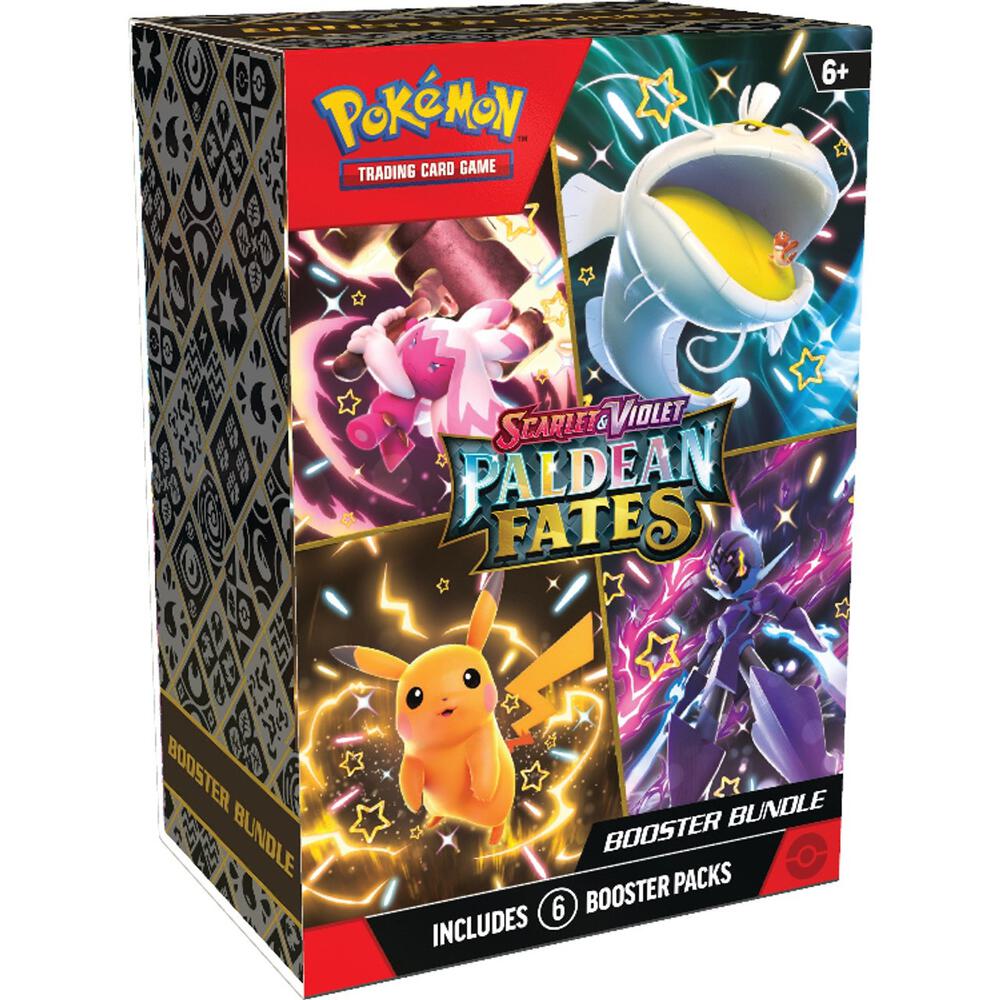 Scarlet and Violet Paldean Fates Booster Bundle