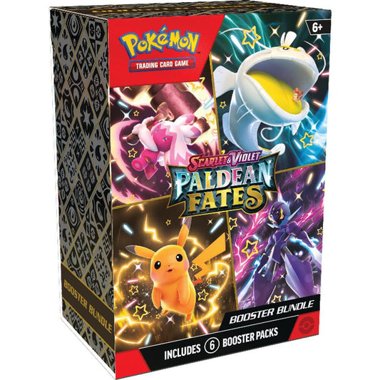 Scarlet and Violet Paldean Fates Booster Bundle