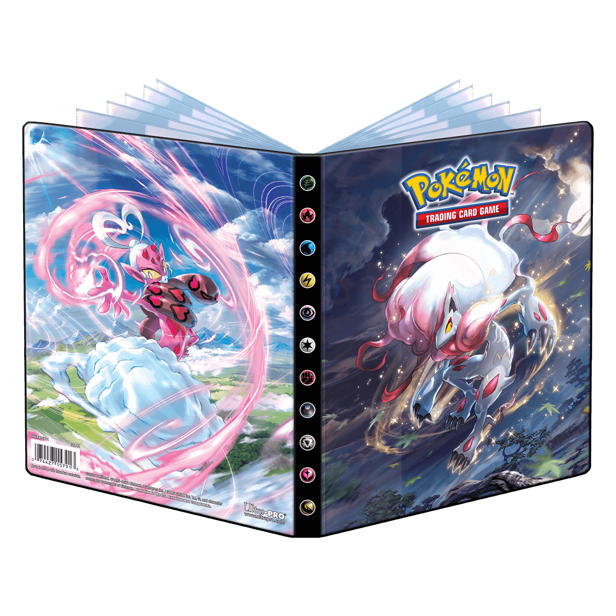 Ultra Pro Pokémon Hisuian Zoroark and Enamorous Binder