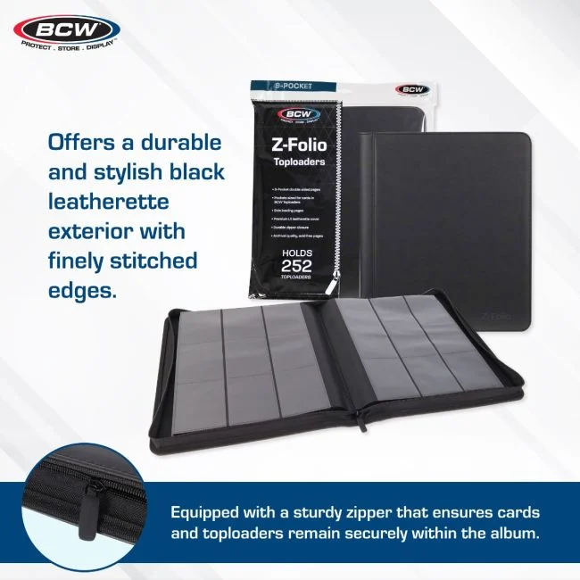 BCW 9-Pocket Toploader Binder