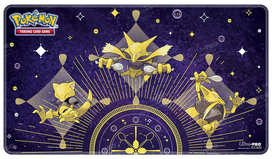 Pokemon Stitched Abra Evolutions Play Mat