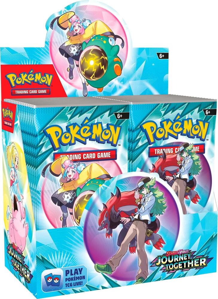 Scarlet and Violet Journey Together Booster Box Victory Road Collections Scarlet and Violet Journey Together Booster Box Victory Road Collections