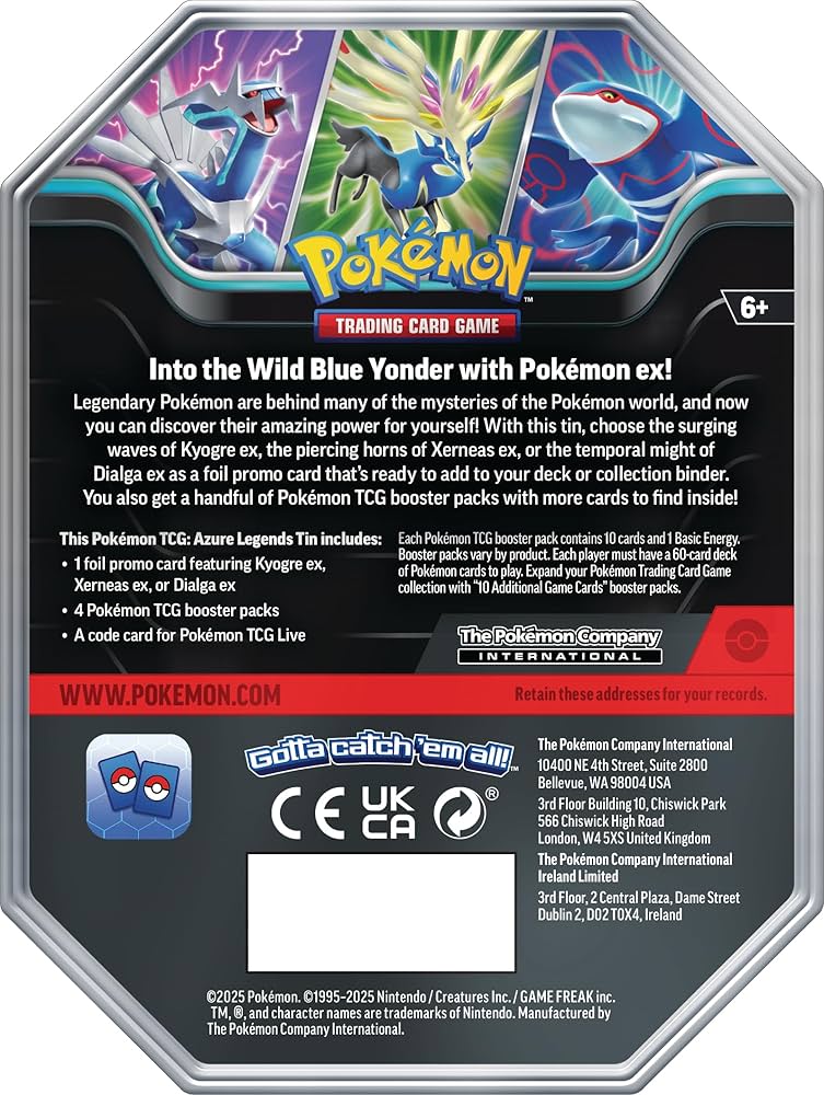 Azure Legends Tin
