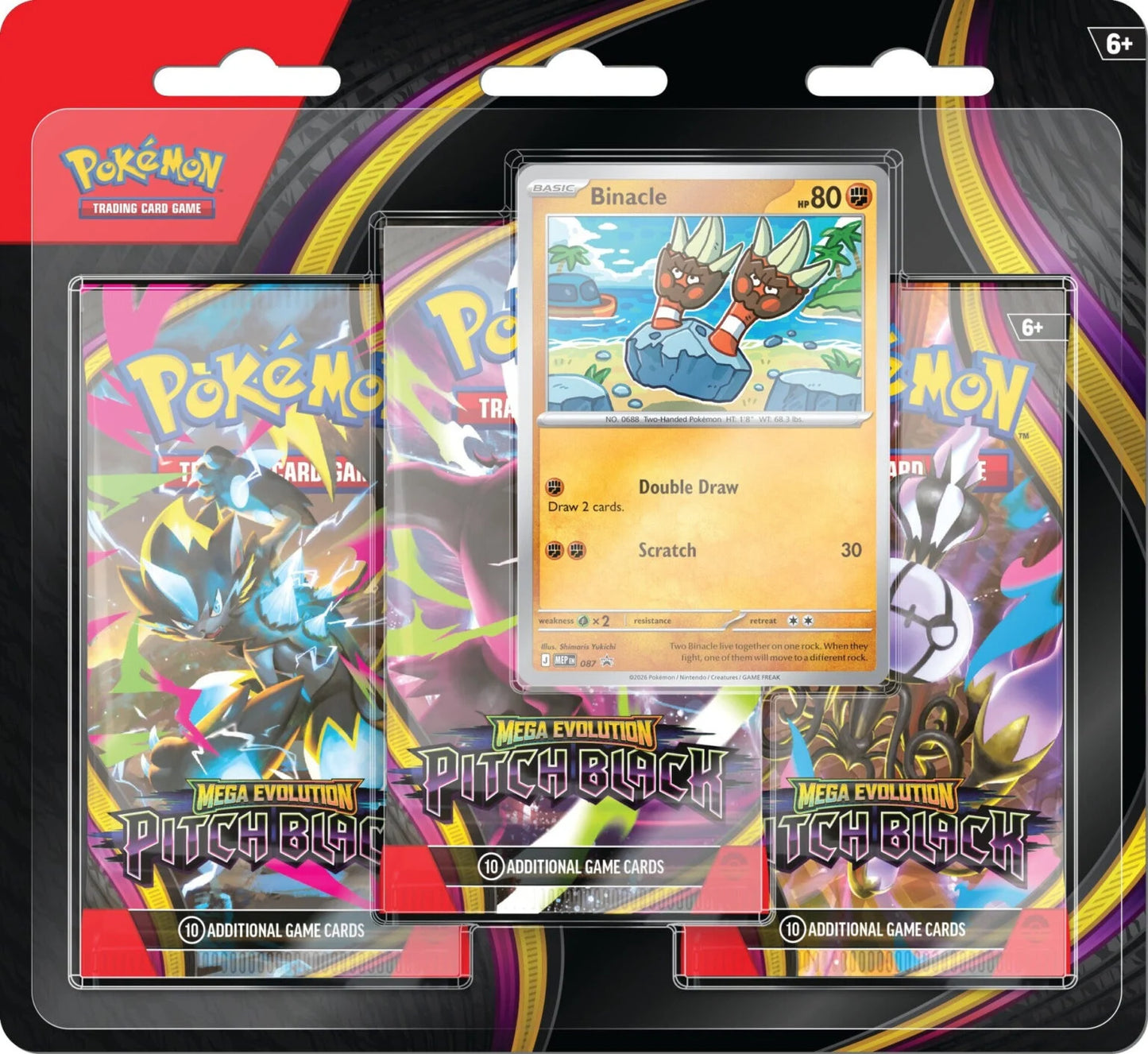 Mega Evolution: Pitch Black Promo Blister