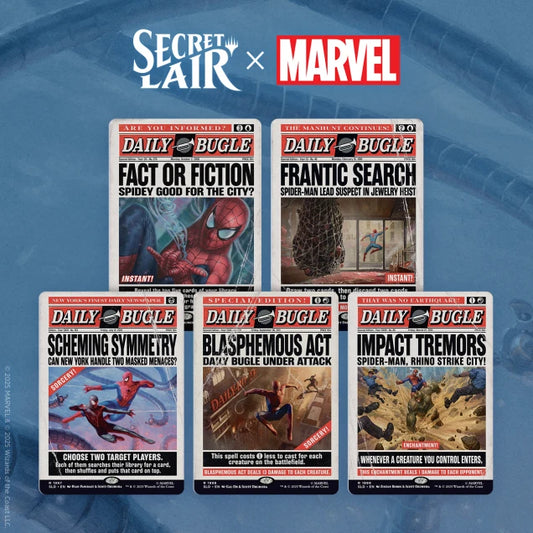 Spider-Man Secret Lair Daily Bugle - Foil Edition