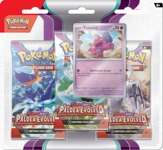 Paldea Evolved 3-pack Blister