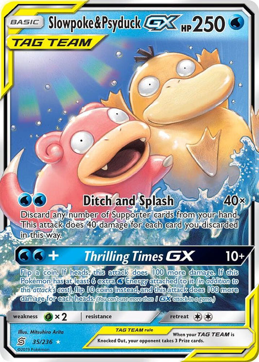 Slowpoke & Psyduck GX - SM - Unified Minds