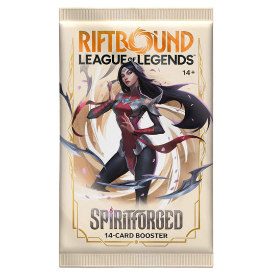 Riftbound League of Legends Spiritforged Booster Pack