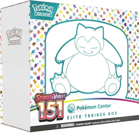 Scarlet & Violet 151 Pokemon Center Elite Trainer Box