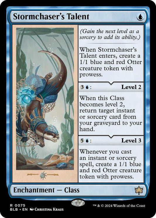 Stormchaser's Talent - Bloomburrow - Regular