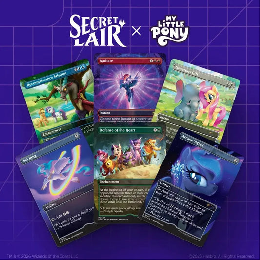 My Little Pony: Friendship is Magic Secret Lair (traditional foil)