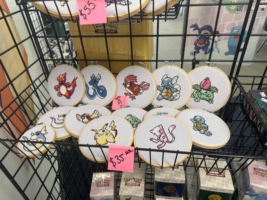 Pokémon Cross Stitch