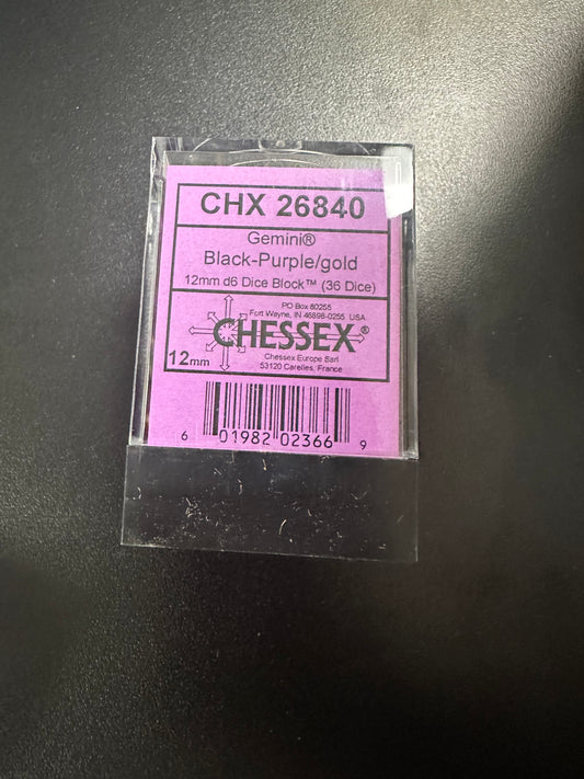 Chessex Dice - 12 mm, assorted colors