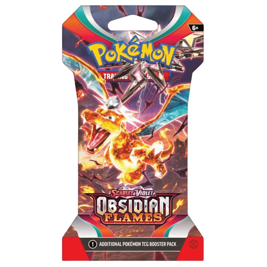 Scarlet and Violet Obsidian Flames Sleeved Booster