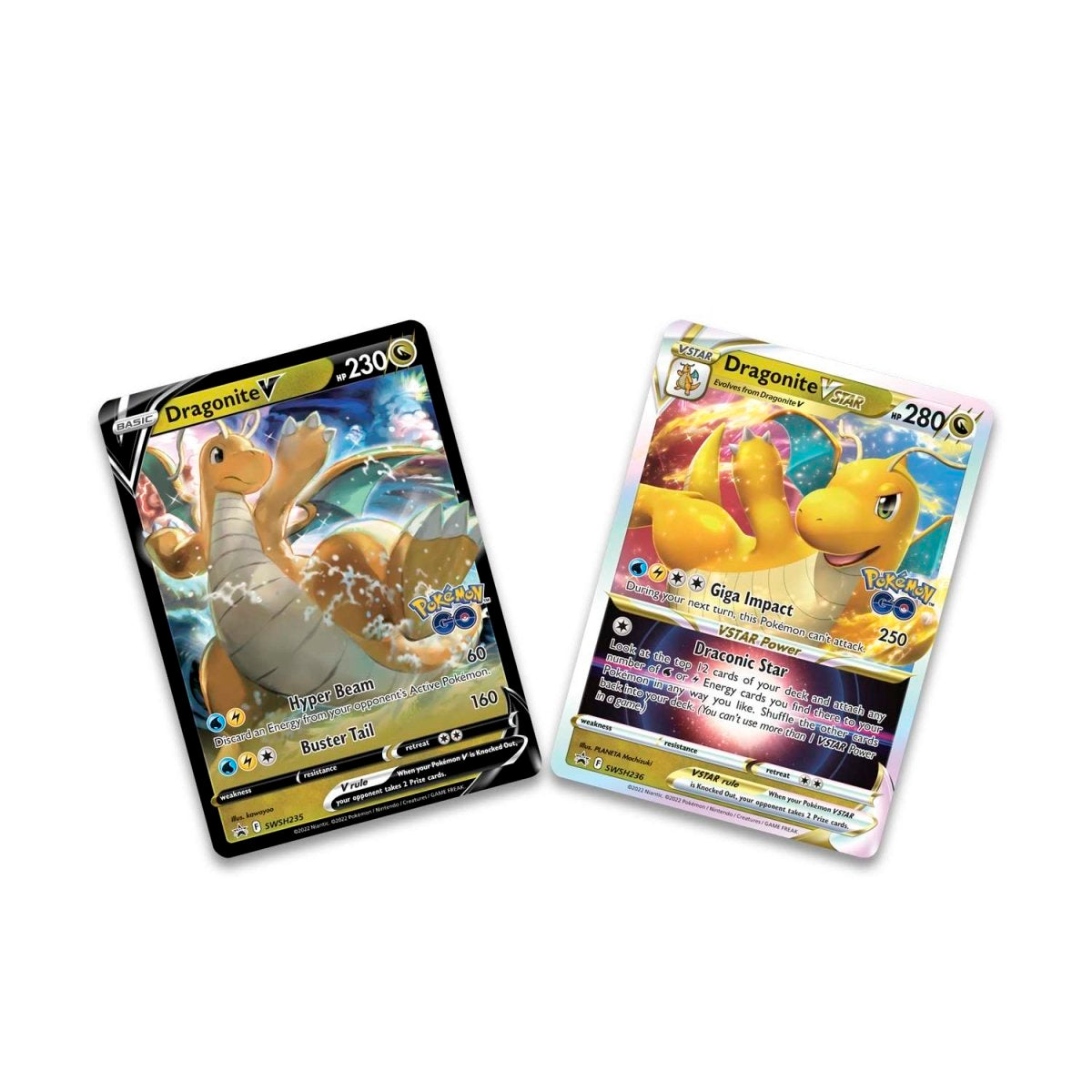 Dragonite VSTAR Pokémon GO Premier Deck Holder Collection