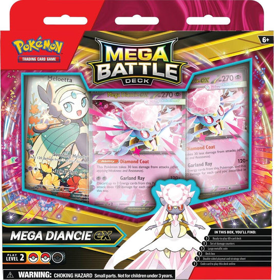 Mega Diance League Battle Deck