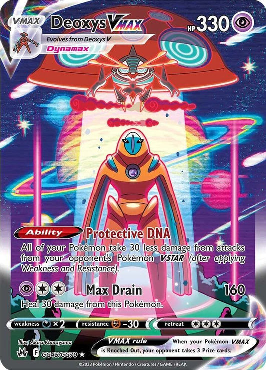 Deoxys VMAX GG45/GG70 - Sword and Shield Crown Zenith: Galarian Gallery