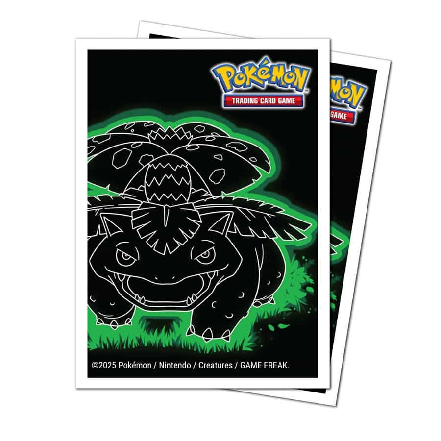 Apex Pokémon Kanto Neon Sleeves