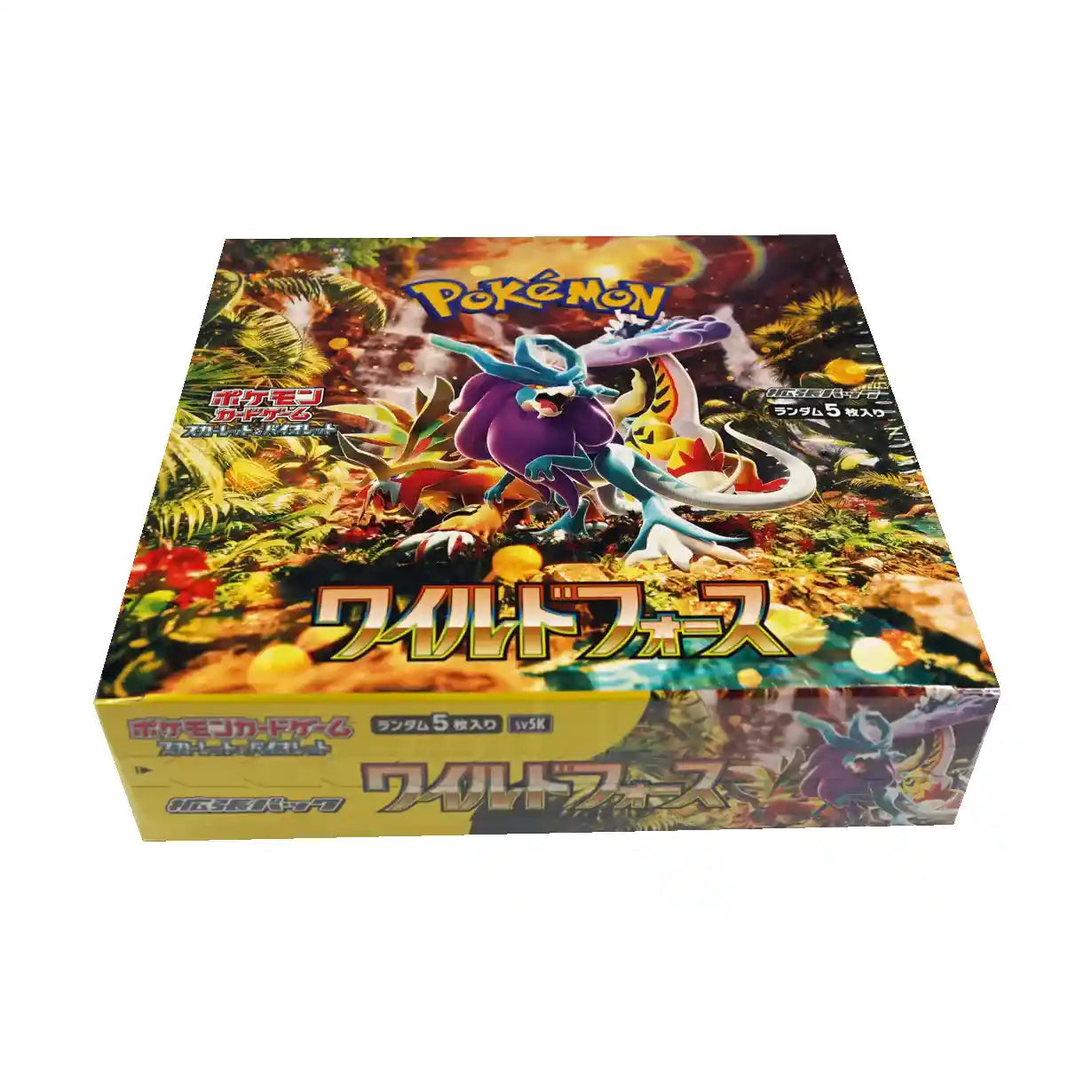 Japanese Wild Force booster box