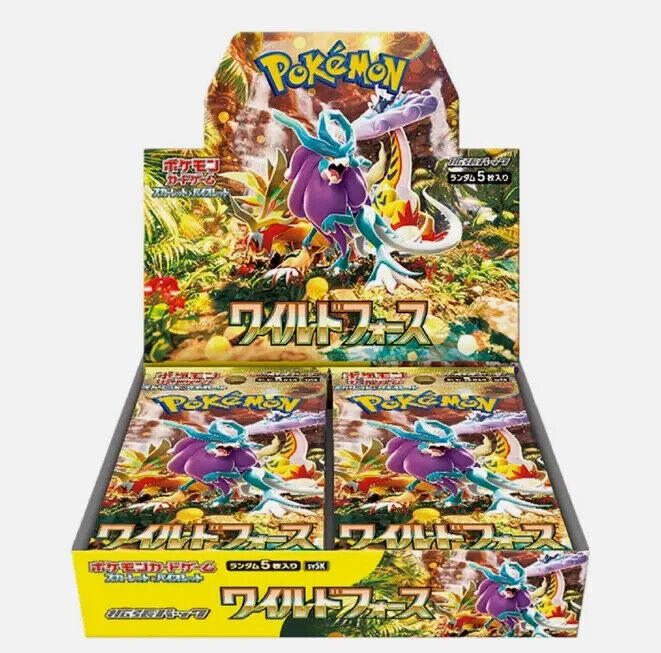 Japanese Wild Force booster box