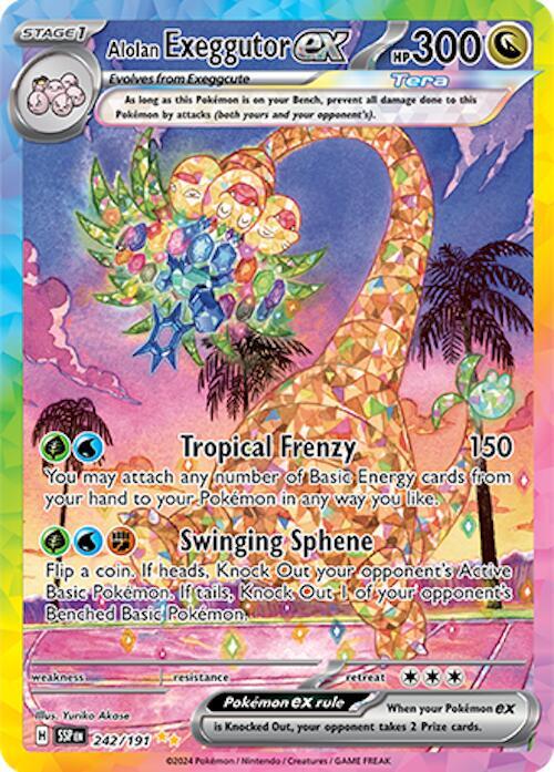 Alolan Exeggutor ex 242/191