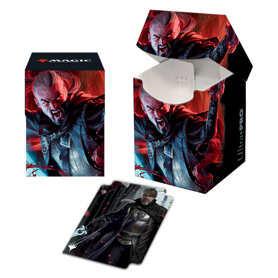 Ultra Pro Innistrad: Crimson Vow Odric, Blood-Cursed 100+ Deck Box for Magic: The Gathering
