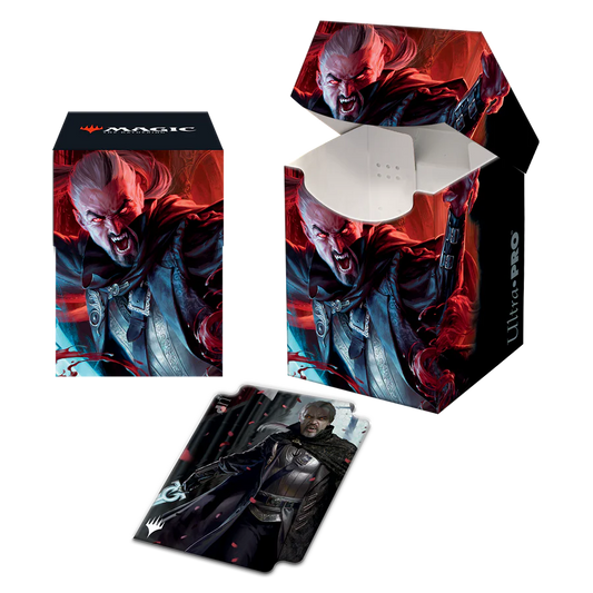 Ultra Pro Innistrad: Crimson Vow Odric, Blood-Cursed 100+ Deck Box for Magic: The Gathering