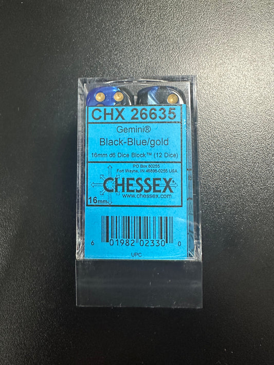 Chessex Dice - 16 mm, assorted colors