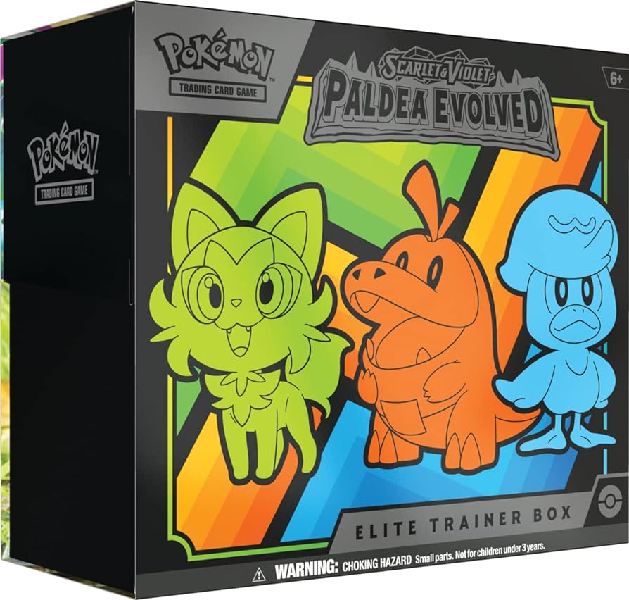 Scarlet and Violet Paldea Evolved Elite Trainer Box