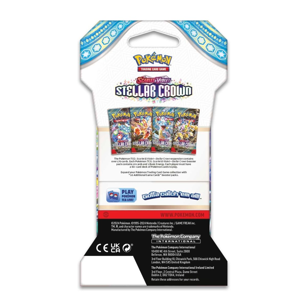 Scarlet and Violet Stellar Crown Booster Pack (Sleeved Blister)