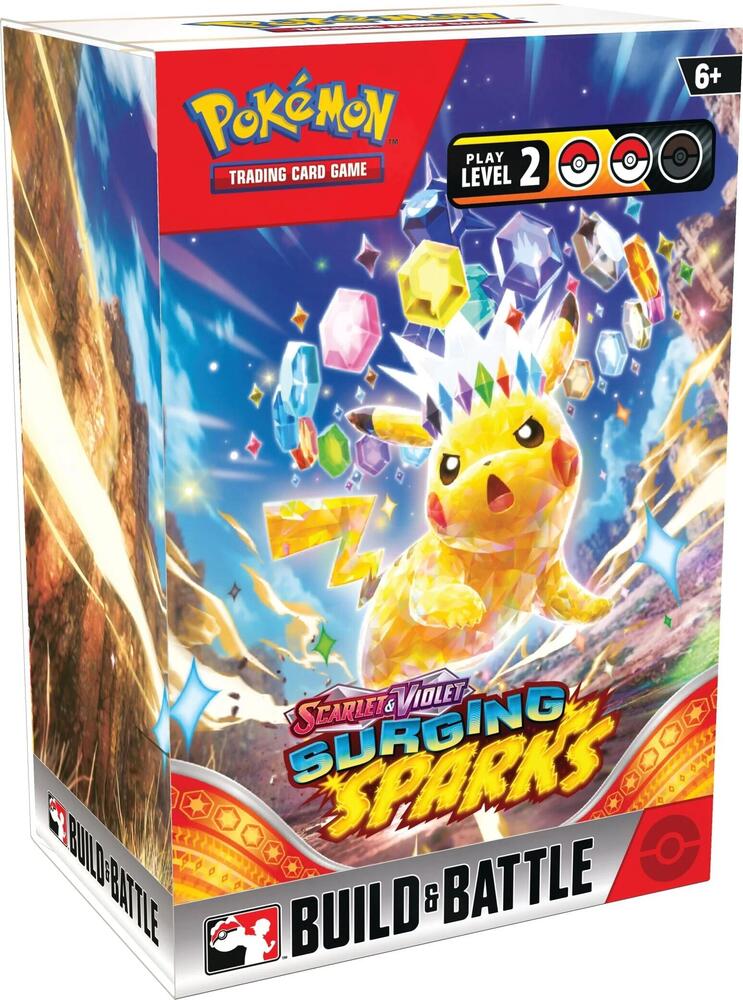 Scarlet and Violet Surging Sparks Build and Battle Box