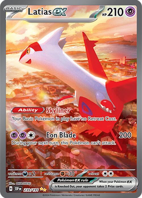 Latias ex 239/191 - Scarlet and Violet Surging Sparks