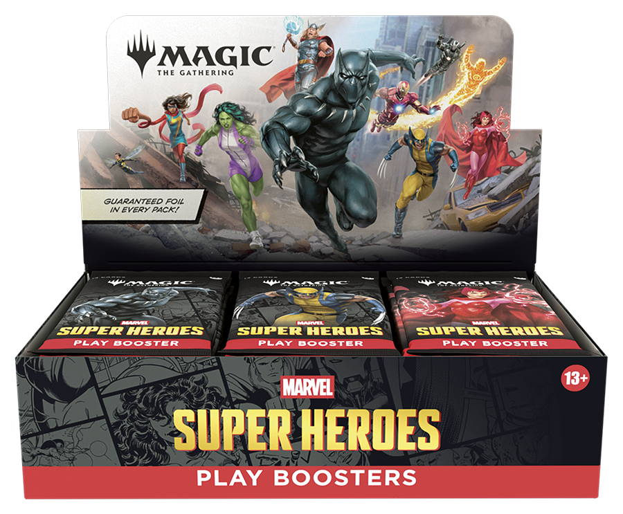 MTG x Marvel Super Heroes Play Booster Box
