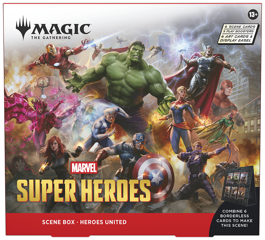 MTG x Marvel Super Heroes Scene Box