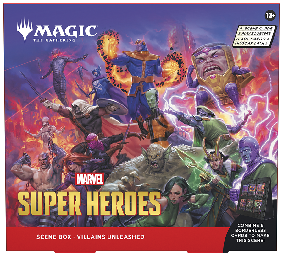 MTG x Marvel Super Heroes Scene Box