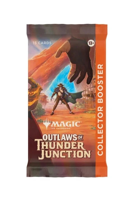 Magic the Gathering Outlaws of Thunder Junction collector booster pack