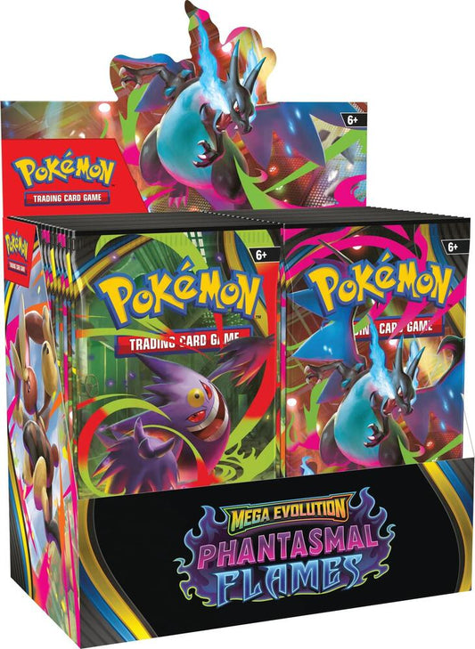Mega Evolutions: Phantasmal Flames Booster Box