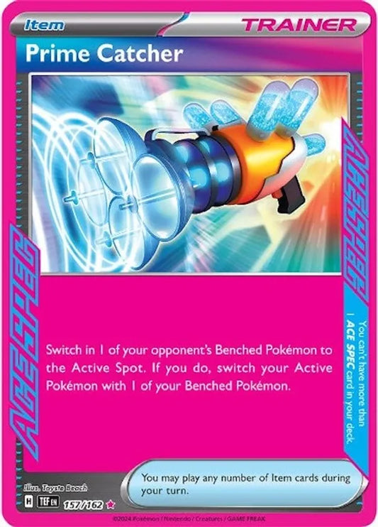 Prime Catcher Ace Spec 157/162 - Scarlet and Violet Temporal Forces