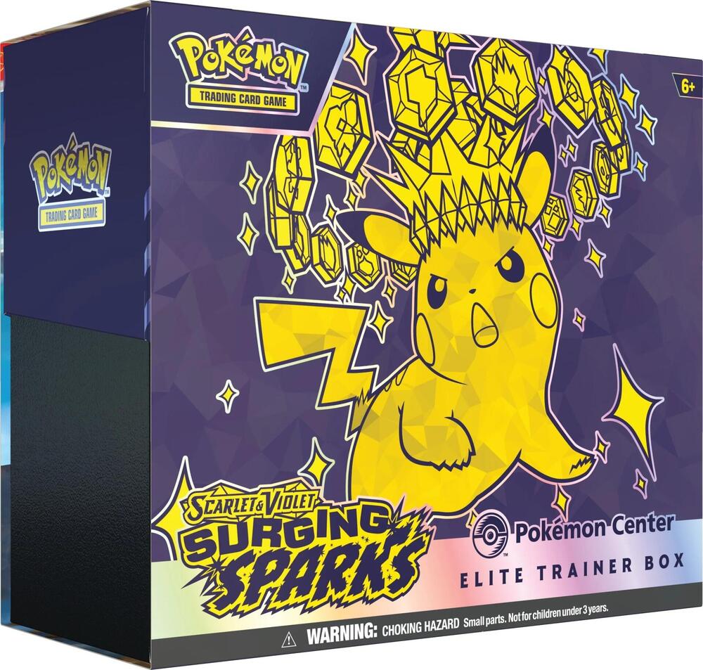 Surging Sparks Pokemon Center Elite Trainer Box (SV08)