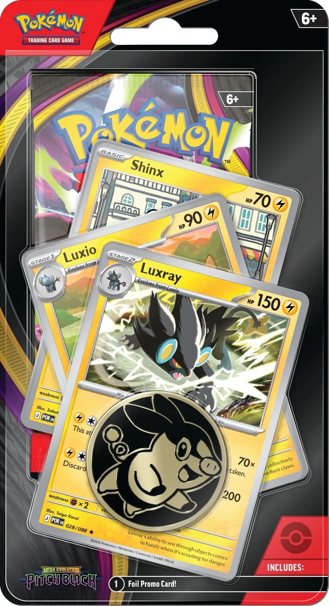 Mega Evolution: Pitch Black Promo Blister